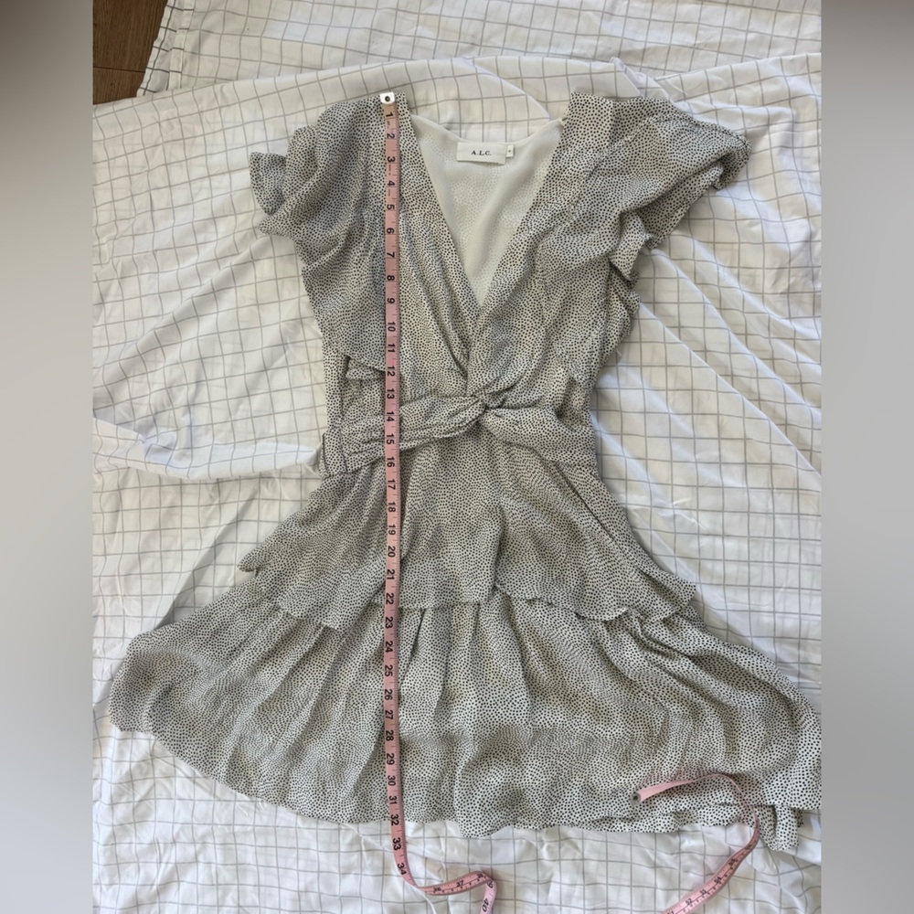 A.L.C. Polka-dot short dress